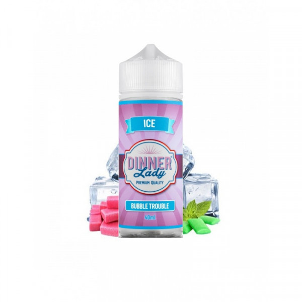 DINNER LADY BUBBLE TROUBLE ICE 120ML FLAVOR SHOT 